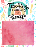 Free Teacher Appreciation Treat Card Template | Editable Canva Gift Card Holder | Thank You Teacher Printable
