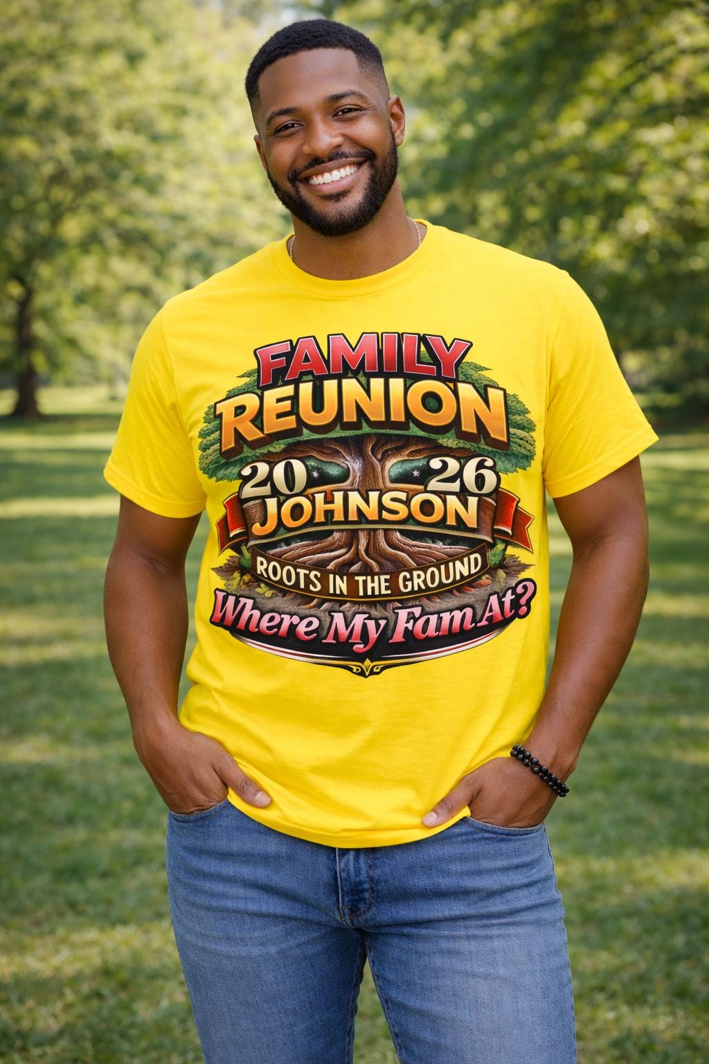 Custom Family Reunion 2026 Shirt, Custom Family Reunion T-Shirt, Roots In The Ground Tee, Personalized Reunion Shirts, Where My Fam At