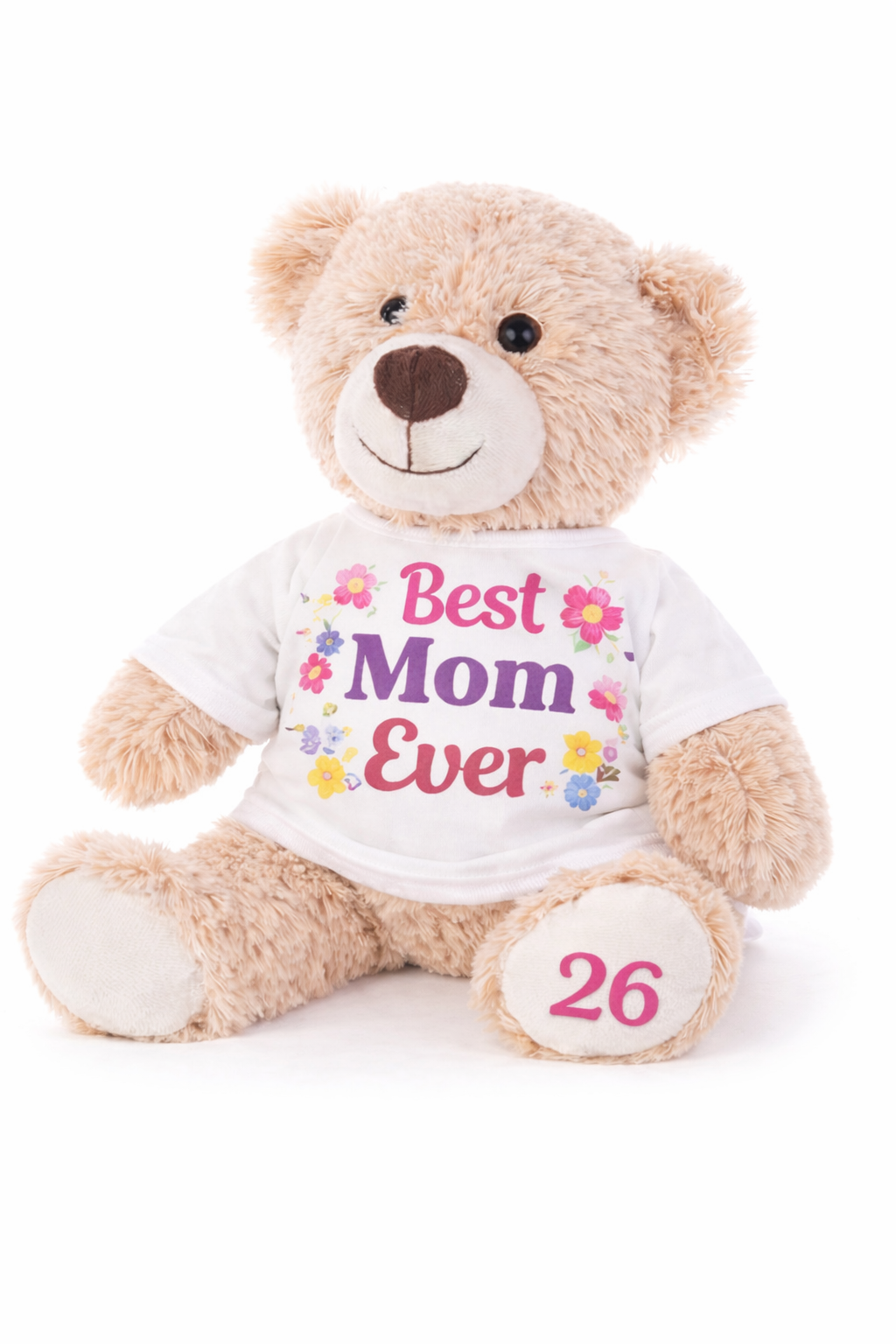 Custom Mother’s Day Teddy Bear with Voice Message | Personalized Gift for Mom, Grandma, Nana