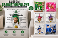 Custom Graduation Pillow Templates Bundle – Editable Canva Designs 2026