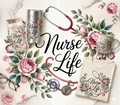 Free Nurse Tumbler PNG