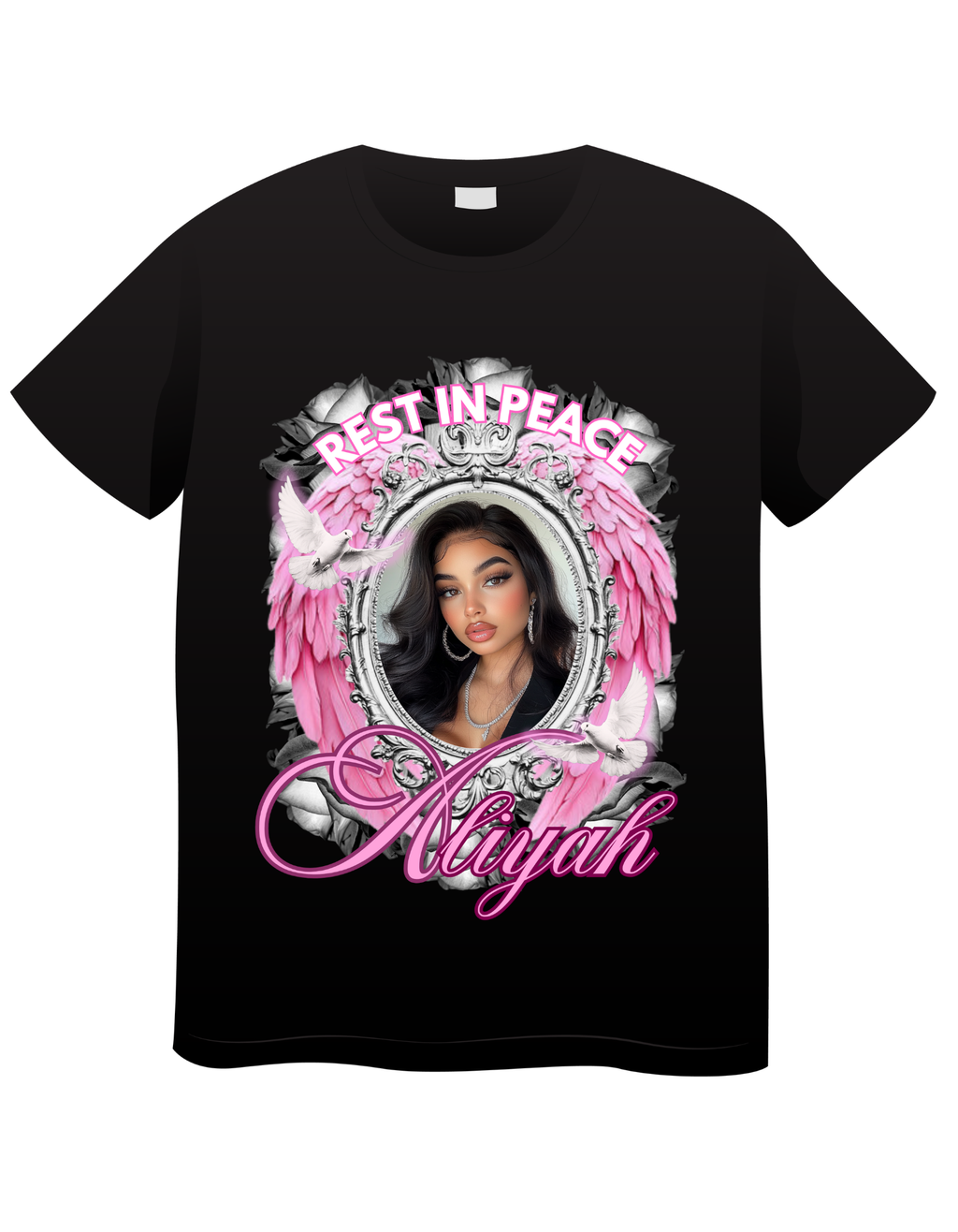 Editable Memorial T-Shirt Templates in Canva | DIY Funeral & Celebration of Life Shirt Designs