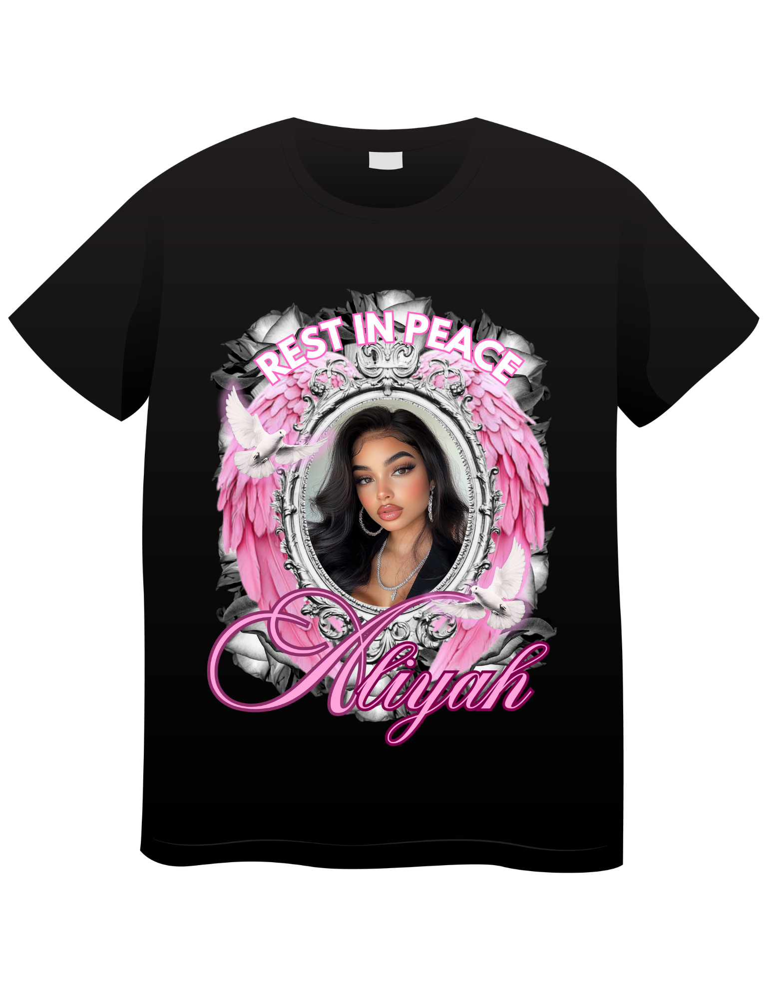 Editable Memorial T-Shirt Templates in Canva | DIY Funeral & Celebration of Life Shirt Designs
