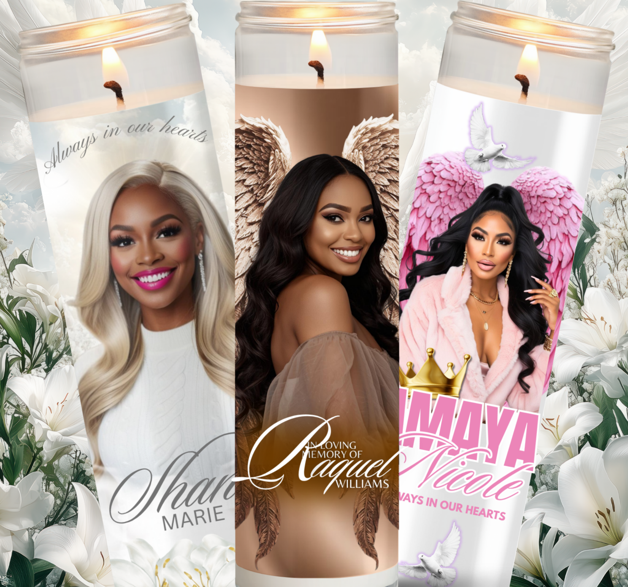 Dollar Tree Candle Template,  Editable Memorial Candle Template with Photo | Personalized Funeral Candle | Celebration of Life Tribute | Remembrance Keepsake Printable Candle Mock ups, Canva Template