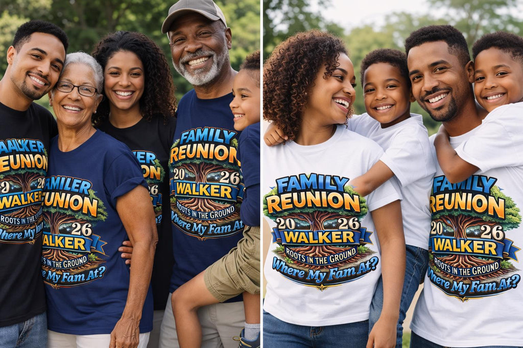 Custom Family Reunion 2026 Shirt, Custom Family Reunion T-Shirt, Roots In The Ground Tee, Personalized Reunion Shirts, Where My Fam At