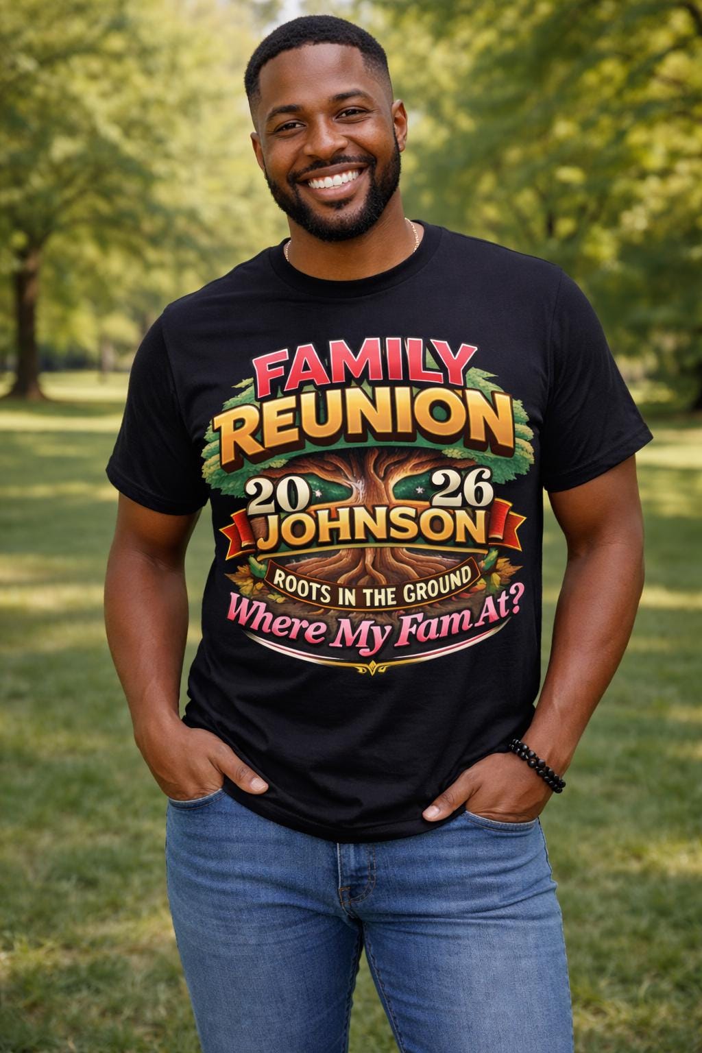 Custom Family Reunion 2026 Shirt, Custom Family Reunion T-Shirt, Roots In The Ground Tee, Personalized Reunion Shirts, Where My Fam At
