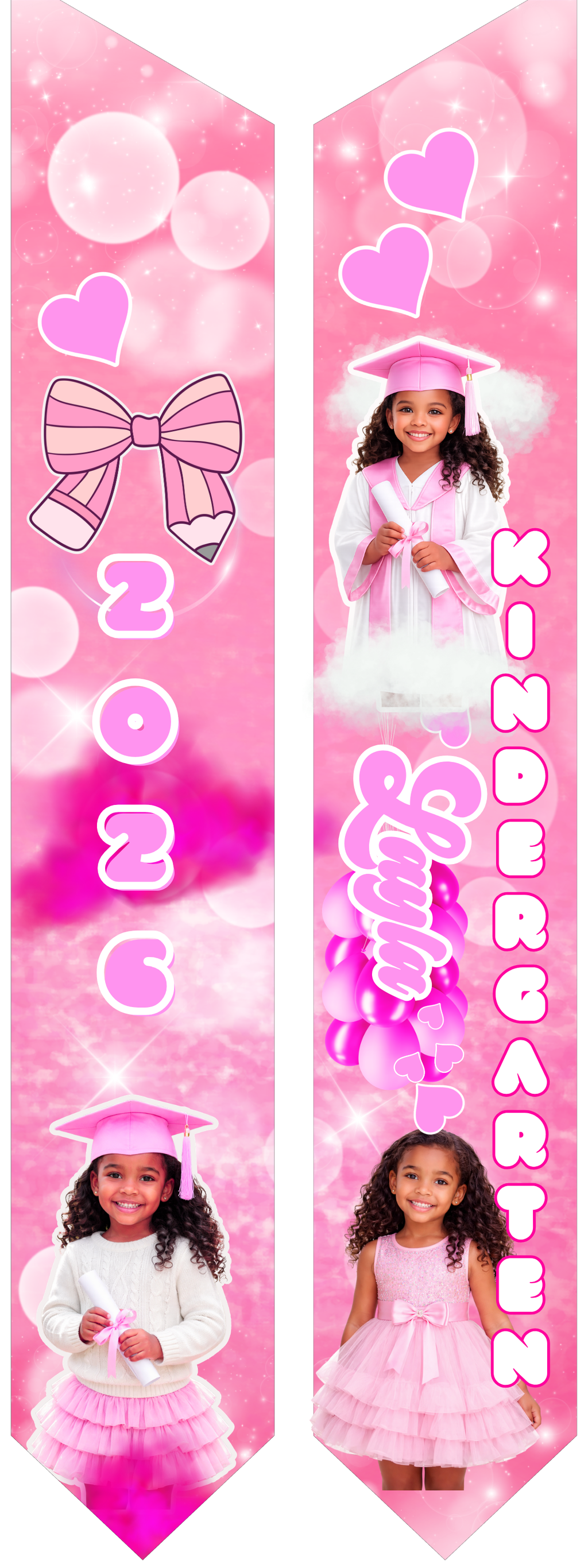 Editable Graduation Stole Templates – Custom Grad Stole Canva Designs for Class of 2026